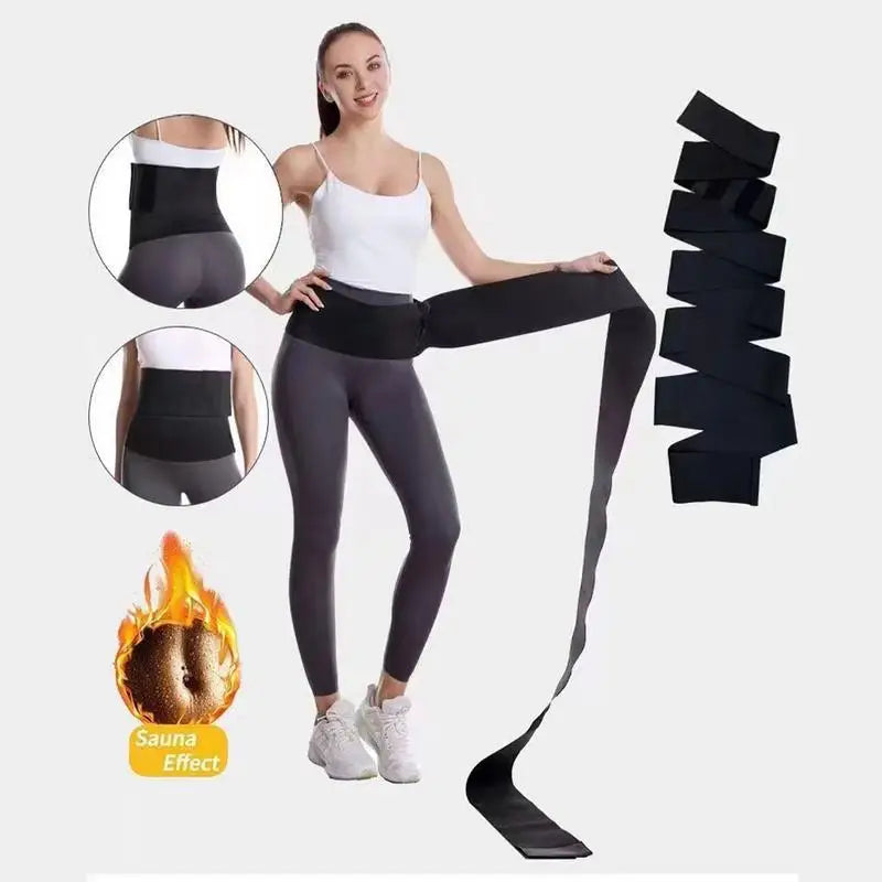 Waist Trainer Belt Waist Trainers for Women Belly Fat Trimmer Tummy Shaper Cincher for Slimming Body Belly Gym Sport Yoga